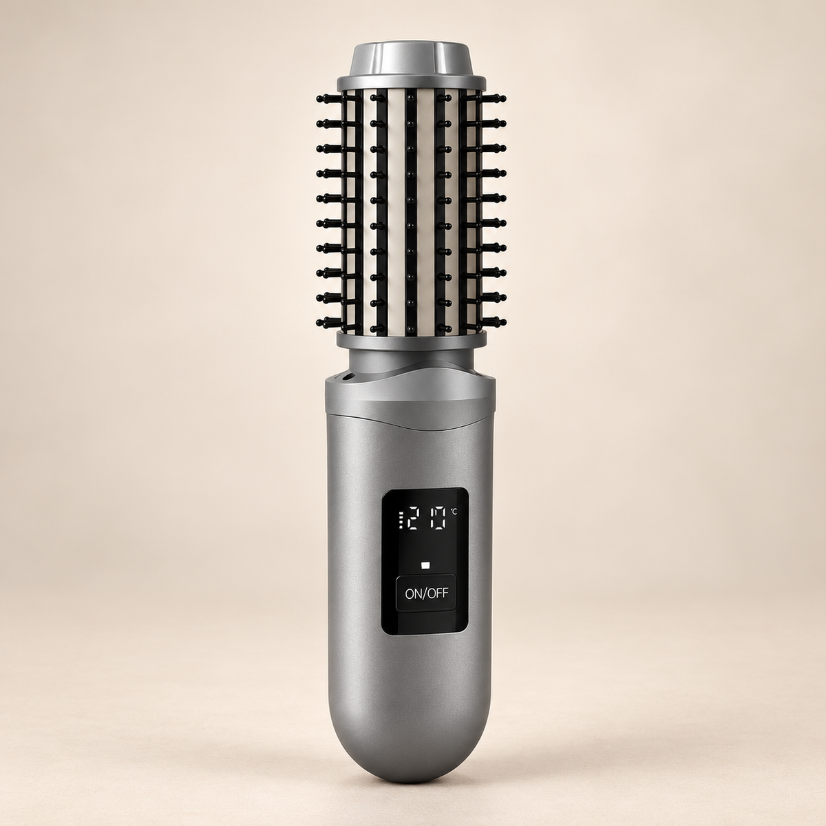 Kabellose Lockenbürste – 3-in-1 Styling für unterwegs