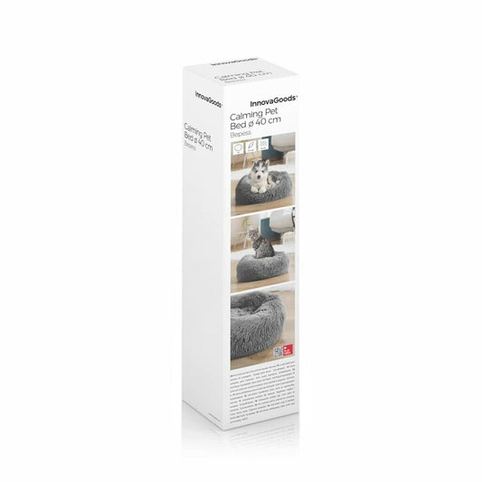 🛏️🐾 Anti-Stress Haustierbett Ø 60 cm – Für ruhigen Schlaf & entspannte Pfoten