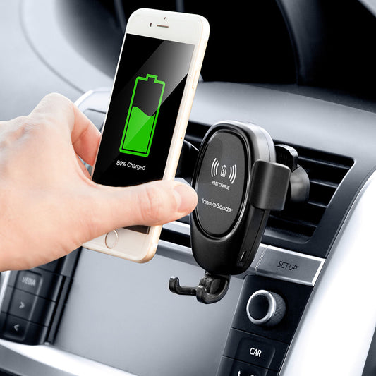 🚗⚡ Handyhalterung mit Wireless Charger fürs Auto – InnovaGoods