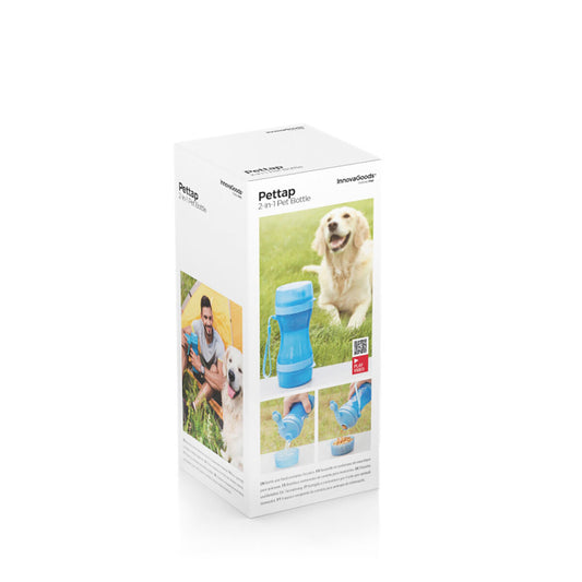 🐾💧 2-in-1 Trink- & Futterflasche für Haustiere – Pettap InnovaGoods