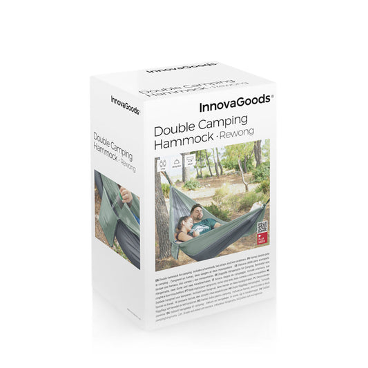 🏕️🛏️  Doppel-Hängematte fürs Camping – Leicht, kompakt & bequem für 2 Personen