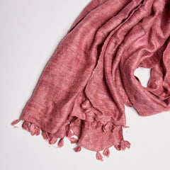 🧣 Eri Seide Schal „Muted Pink“ – Nachhaltig, vegan & luxuriös ✨