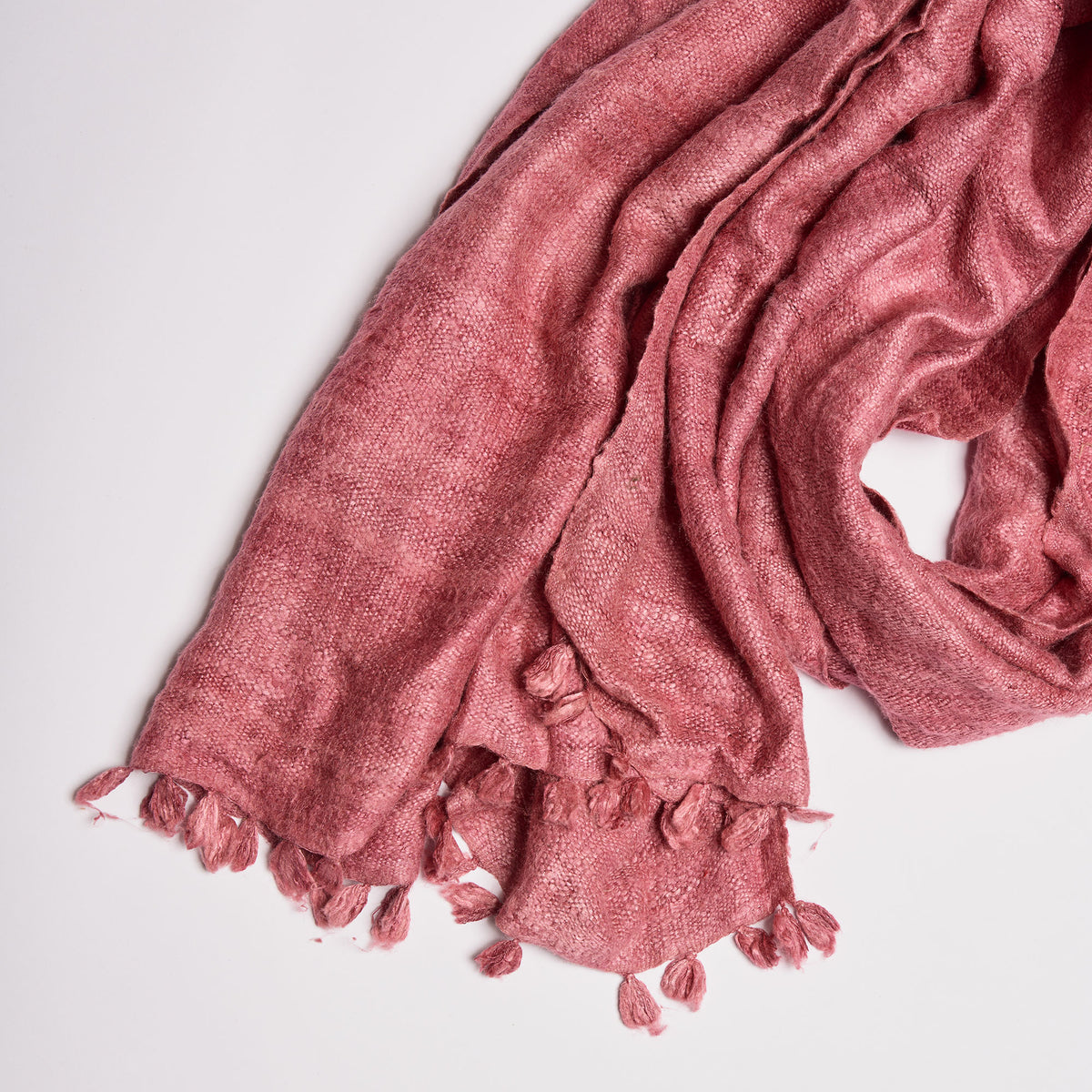 🧣 Eri Seide Schal „Muted Pink“ – Nachhaltig, vegan & luxuriös ✨