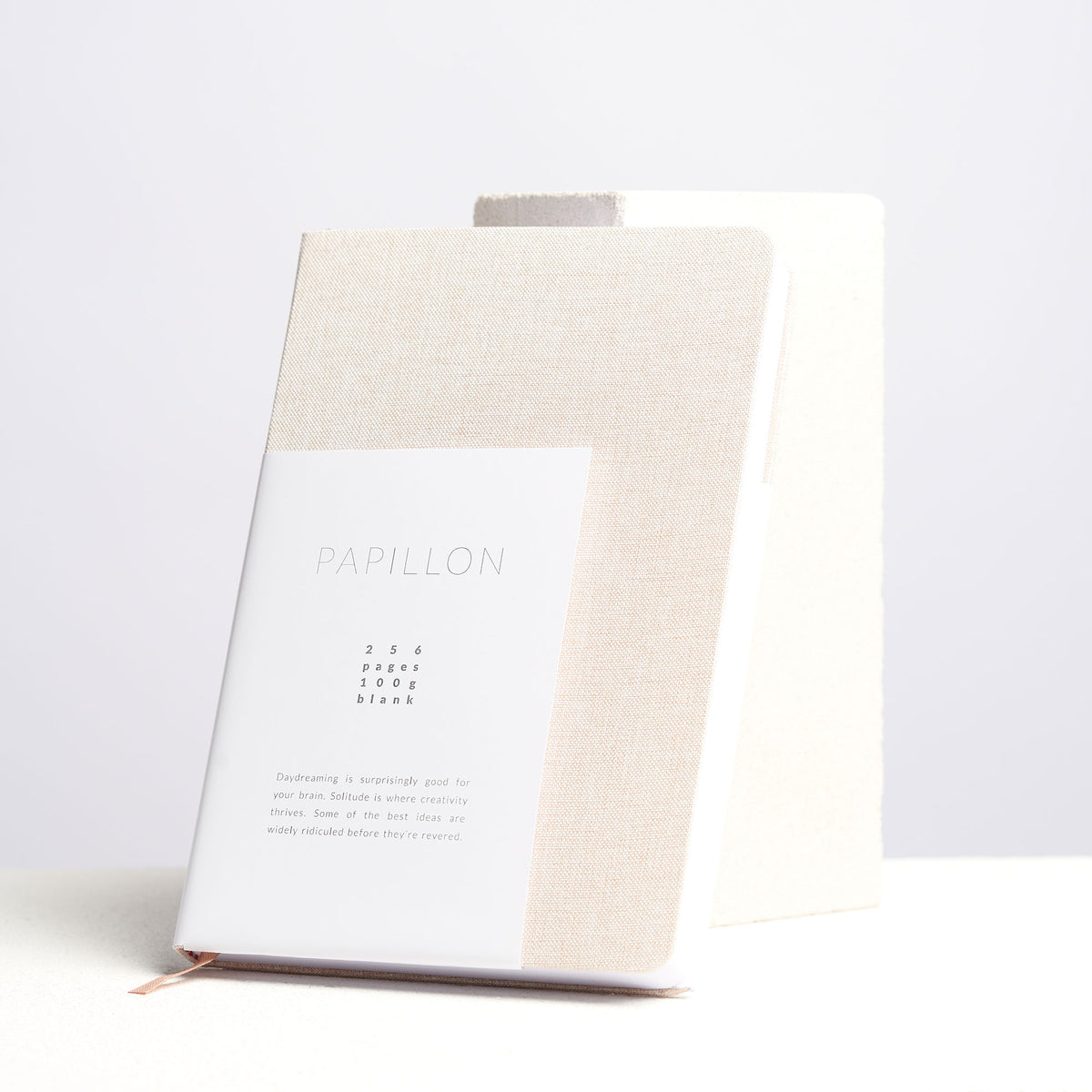 📓 Papillon Leinen-Notizbuch – Nachhaltig, stilvoll & langlebig ✨