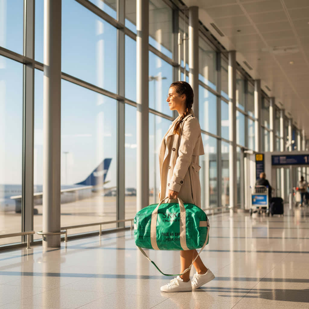 Sporttasche „SPORTY“ – Nachhaltige Freizeit- & Umhängetasche 👜🌍