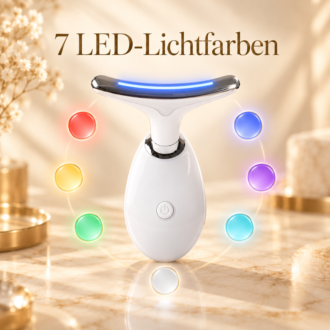 7 LED-Lichtfarben