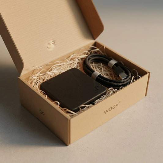 Handgefertigtes Holz Wireless Charger WOCH ⚡🌱